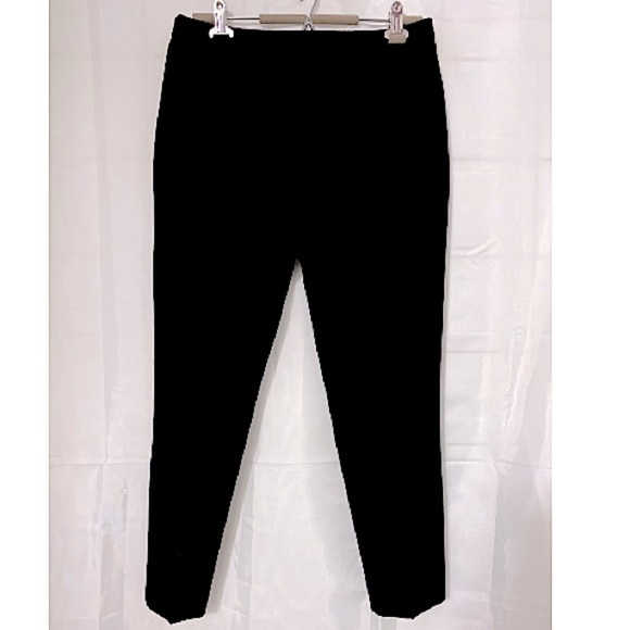 All Saint Straight Leg Black Trouser Size 6 US - Picture 7 of 15